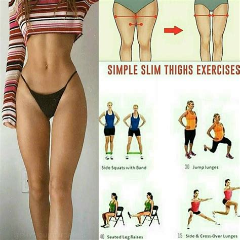 How To Slim Down Your Thighs Follow Us Fitutor For The Best Daily