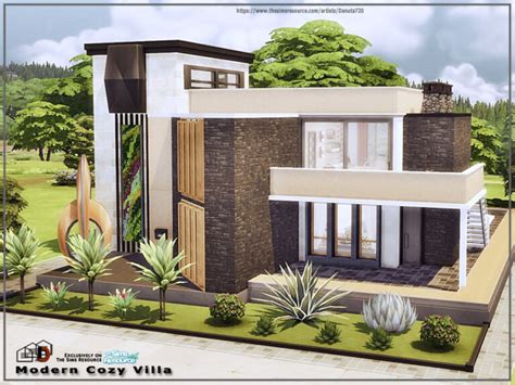 Modern Cozy Villa By Danuta720 At Tsr Sims 4 Updates