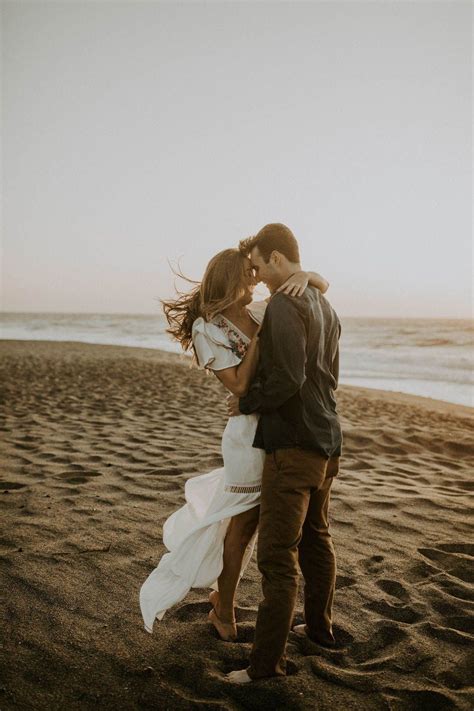 Windy Magic A Sunset Engagement Session At Point Reyes National