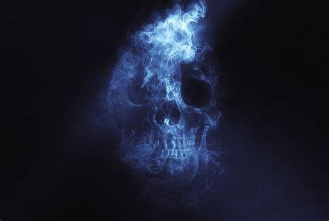 Skull Horror Scary Skeleton Dead Fear Creepy Bones Spooky