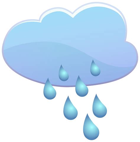 Cloud And Rain Drops Weather Icon Png Clip Art Best Web Clipart