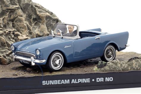 Sunbeam Alpine Car James Bond Movie Dr No 007 Violet Mag Dy017