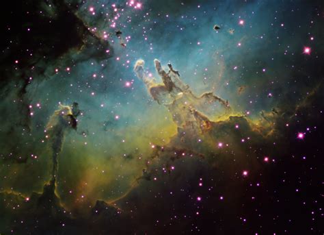 Hubble Pillars of Creation Wallpaper - WallpaperSafari