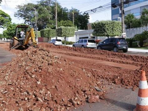 Obras Pluviais Interditam Trecho Da Rua Da Paz No Jardim Dos Estados Capital Campo Grande News