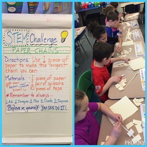 Stem Challenge Paper Chains Mrs Freys Classroom Corner