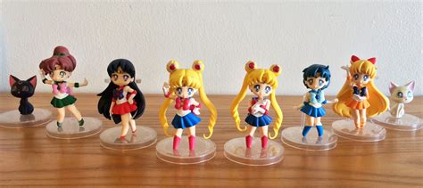My Sailor Moon 20th Anniversary Atsumete Figures Finally Arrived From