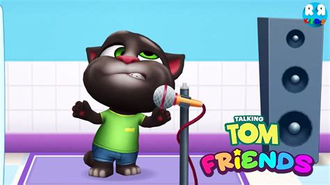 My Talking Tom Friends Play And Learning Singing With Tom Youtube