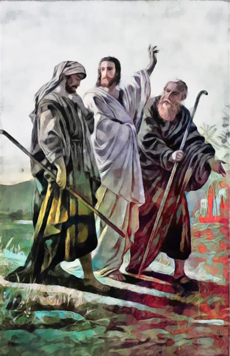 Luke Jesus Appears On Road To Emmaus