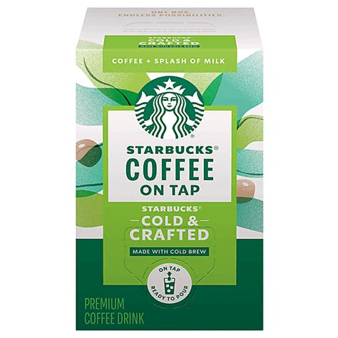 Starbucks Cold And Crafted Premium Coffee Drink With Splash Of Milk 72