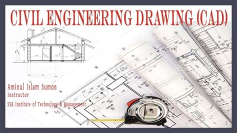 Elevation Civil Engineering Drawing Cad 3 Youtube