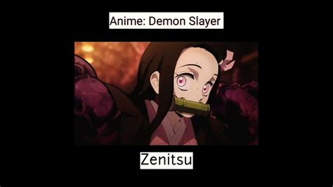 Zenitsu In Mugen Train Youtube
