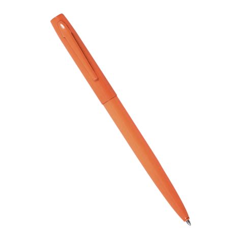 All Weather Metal Clicker Pen Orange Or Applied Store Tactical