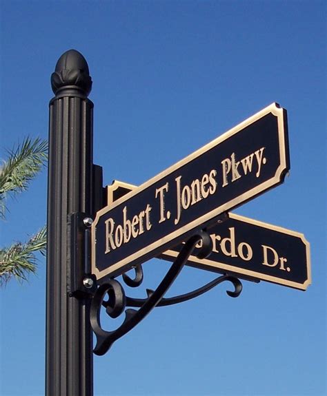 Decorative Street Signs Neighborhoods And Historic Districts
