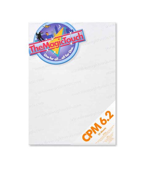 Themagictouch Cpm 62 A4r Transfer Paper 25 Sheets Lsi