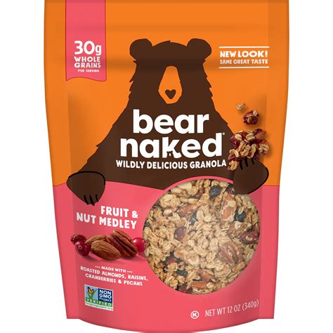 Fruit And Nut Granola Bear Naked