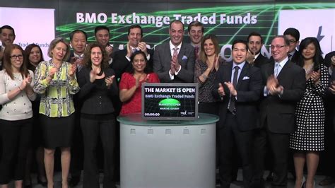 Find market predictions, bmo financials and market news. BMO Exchange Traded Funds (ETFs) opens Toronto Stock Exchange, November 24, 2014. - YouTube