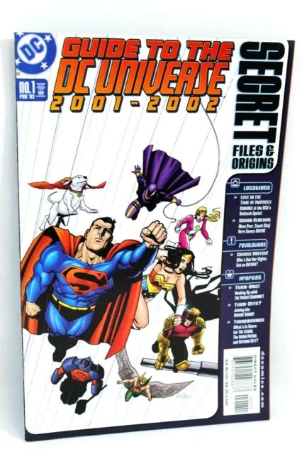 Guide To The Dc Universe 2001 2002 Secret Files And Origins 1 Comic Dc