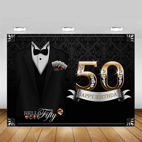 Saver Prices In The Official Online Store 24 Hours To Serve You 50th Backdrop For Men Women