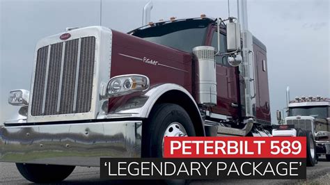 Brand New Peterbilt 589 And Legendary Trim Package Overdrive