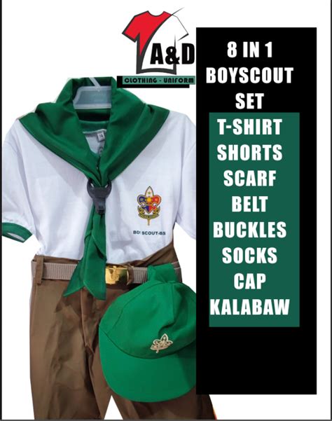 Boys Scout Uniform Set Lazada Ph