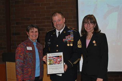 Oregon National Guard Honors Two Clackamas Community College Leaders