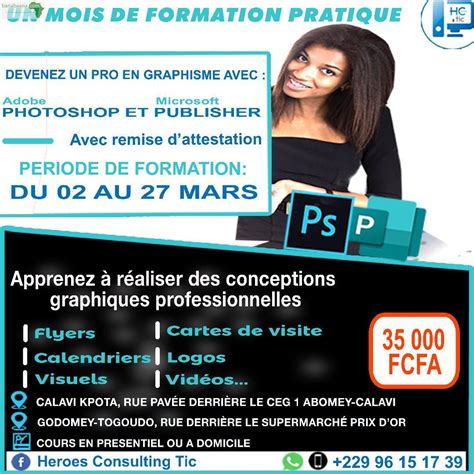 Formations Professionnelles Spéciale Formation En Graphisme Atlantique