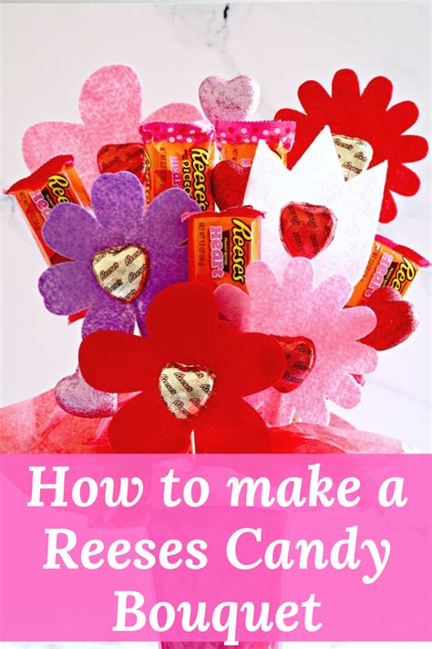 Diy Reeses Candy Flower Bouquet The Denver Housewife Candy Flowers