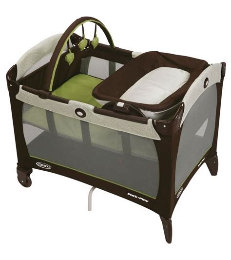 A mattress with coils will offer more support, but a foam mattress will gently conform to your child's body. Graco Pack 'n Play Playard with Reversible Napper ...