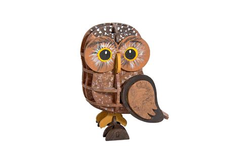 Incredibuilds Owl 3d Wood Model Book By Ruth Tepper Brown Insight