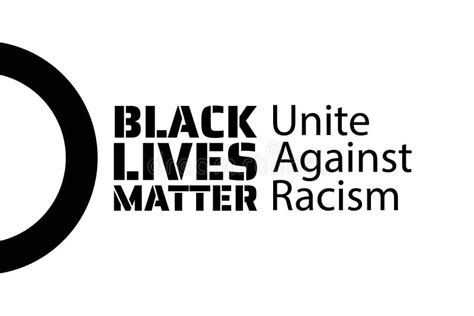Black Lives Matter Concept Template For Background Banner Poster