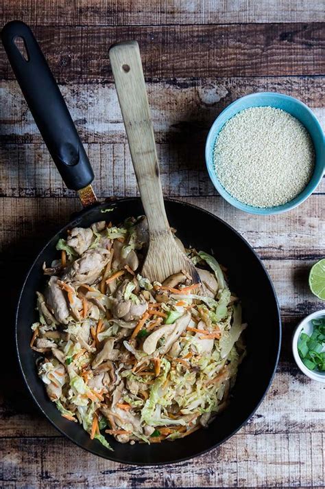 This page includes soup's soup. Healthy Moo Shu Stir Fry — Foraged Dish | Super healthy ...