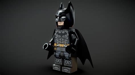 Lego Batman Buy Royalty Free 3d Model By Vincent Yanez Vinceyanez