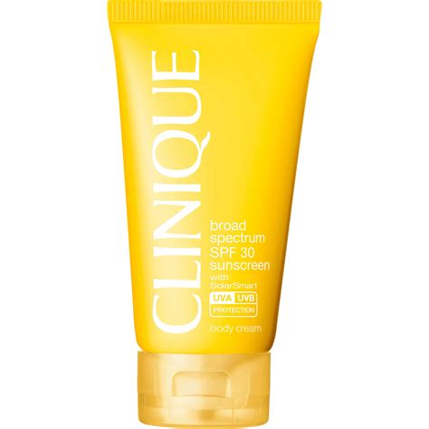 Clinique Sun Broad Spectrum Spf 30 Sunscreen Body Cream Body Creams