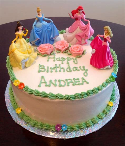 Simple Disney Princess Birthday Cake Cake Swt