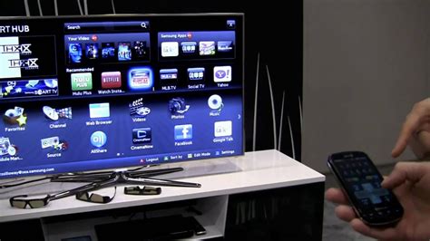 On the samsung smart tv platform, you'll find all of the obvious staples, including netflix, hulu (for those in the us), amazon prime video and youtube. SXSW 2011: Samsung TV integration with Android apps - YouTube