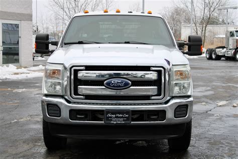 Used 2013 Ford F 350 Super Duty Xlt 4x4 Diesel Flat Bed With 5th Wheel