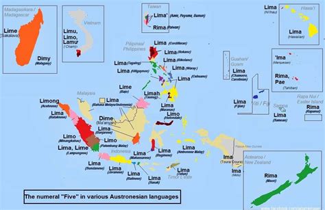 5 In Austronesian Malaysia Language Families Native Hawaiian