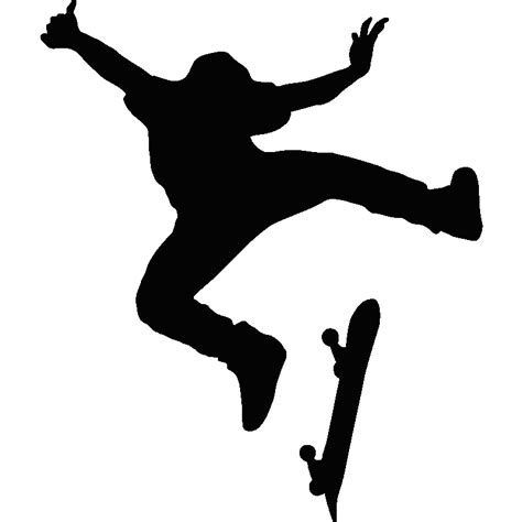 Skate Clipart Silhouette Skate Silhouette Transparent Free For