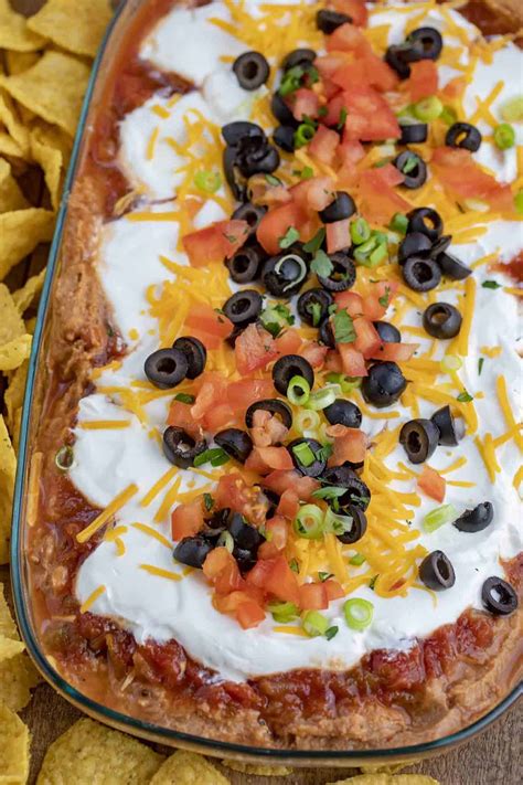 7 Layer Taco Dip With Ground Beef No Beans Bios Pics