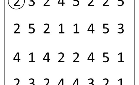 Find The Numbers 2 About Preschool