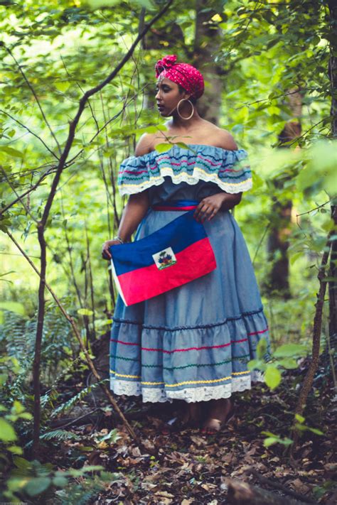 traditional haitian dress comme coco