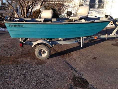 Bass Hound 102 Boat With Trailer Nex Tech Classifieds