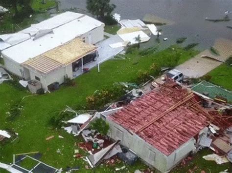 Drone Footage Shows Major Damage From Hurricane Irma In Naples