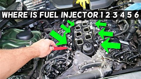 WHERE IS FUEL INJECTOR CYLINDER Demonstrated On DODGE CHARGER YouTube