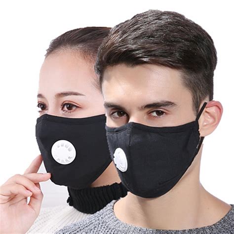 Anti Dust Mouth Mask Cotton Pm Anti Haze Mask Breath Valve Activated Carbon Filter Respirator