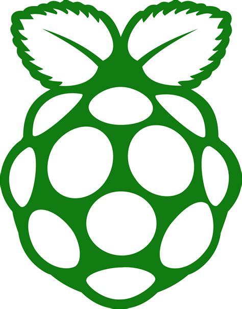 1600 X 1600 4 Raspberry Pi Logo White Clipart Full Size Clipart