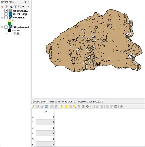 GIS Creating Polygons Of Specific Slope Percentage From A Slope Raster In QGIS Math Solves