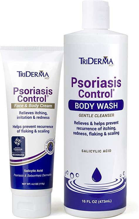 Triderma Psoriasis Control Cream 42 Oz And Psoriasis
