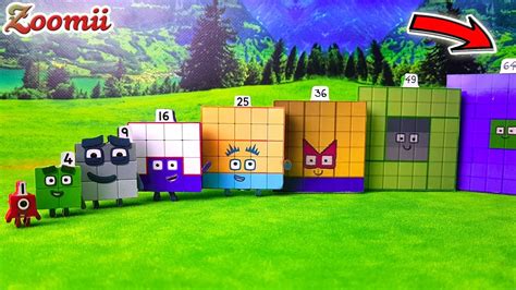 Numberblocks Square Club Amazing Ideas 36 49 64 From Magnet Number