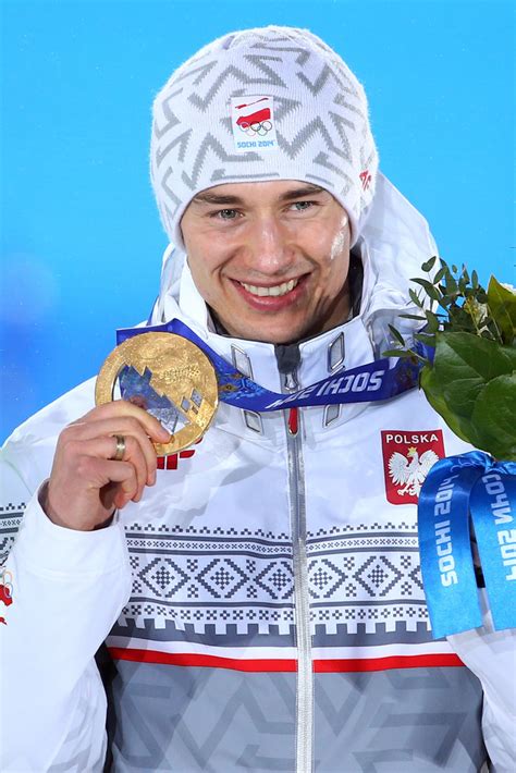 Kamil Stoch - Kamil Stoch Photos - Medal Ceremony - Winter Olympics Day 9 - Zimbio